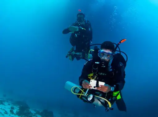 Self reliant Diver 